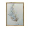 Delicacy of the Feather Delicacy of the Feather, 40X50 Cm, Gold Aluminum Frame, 230 Gsm Matte Paper