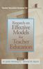 Книга Research On Effective Models for Teacher Education : Teacher Education Yearbook VIII