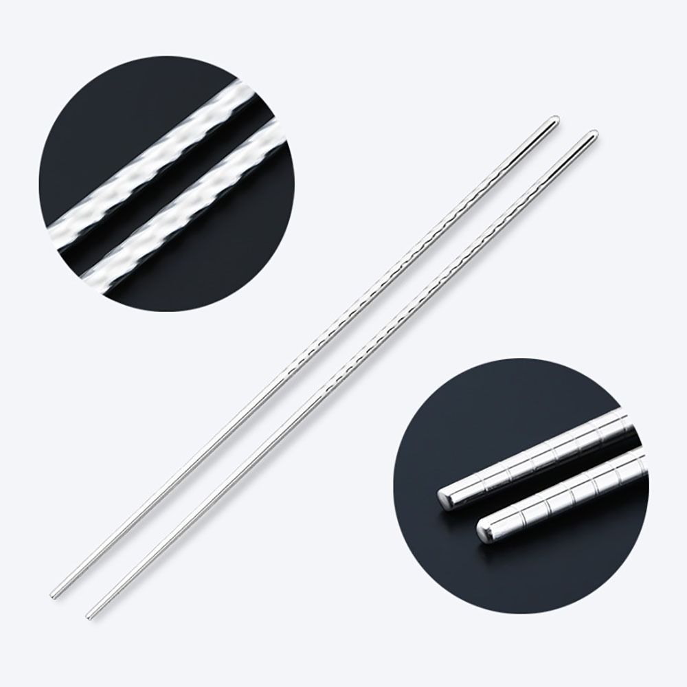 Lengthened Lengthened Chopsticks Stainless Steel Frying Chopsticks Hot Pot Chopsticks