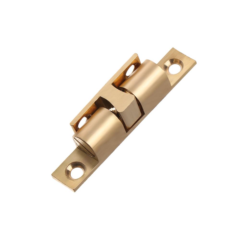 Brass Inner Locks Switch Closer Wardrobe Stopper Cabinet Catches Door Lock Buckle Damper Buffer