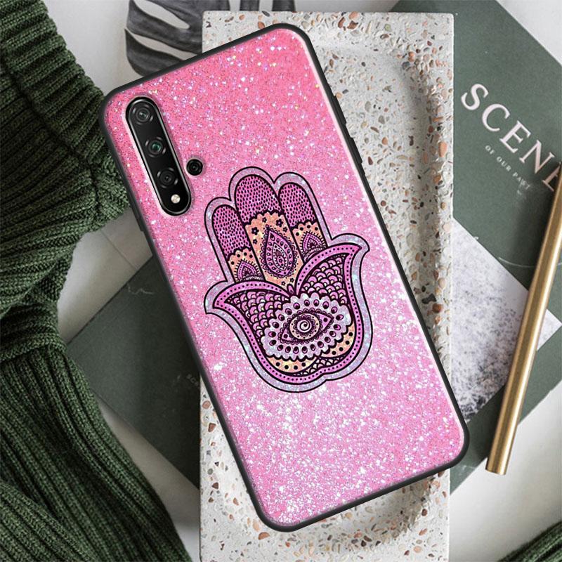 Рука Хамса Фатимы Искусство Для Huawei Nova 10 9 SE 5T 12s 12i 11i Y91 Y90 Y60 Y70 Y72 Y61 P60 Pro P20 P40 P30 Lite Чехол