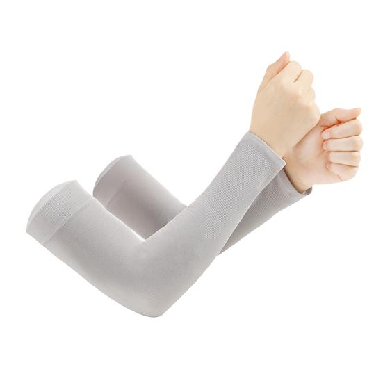 Yousheng 2 пары нарукавников с защитой от ультрафиолета, однотонные, высокоэластичные, супер мягкие, дышащие, впитывающие пот, быстросохнущие, спортивные нарукавники для занятий спортом на открытом воздухе