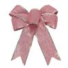 Vibrant Christmas Tree Bowknot Ornaments 5pcs Large Bows for Festive Decor