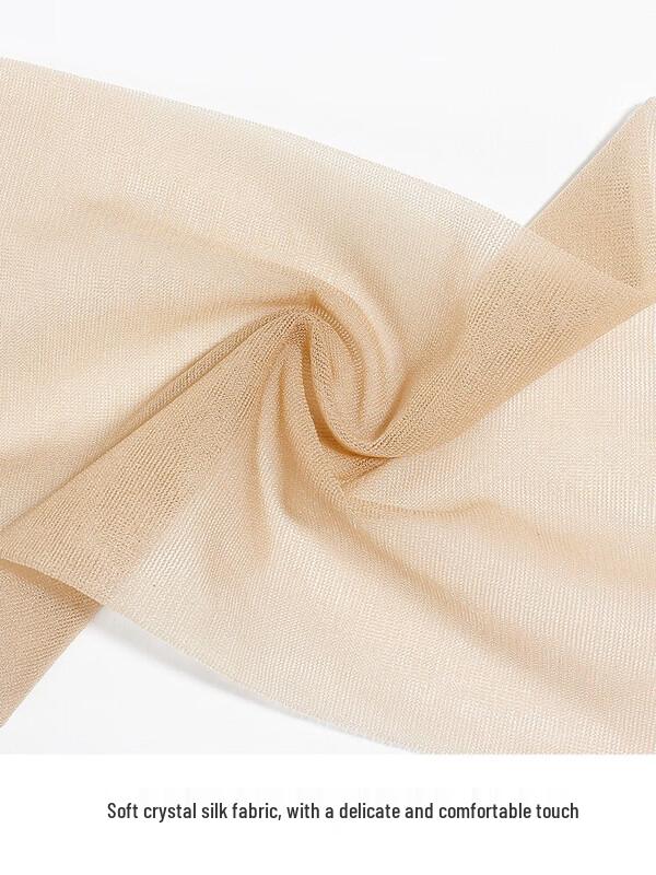 LANGSHA Женские прозрачные хрустальные шелковые носки до середины икры - Набор из 20 пар