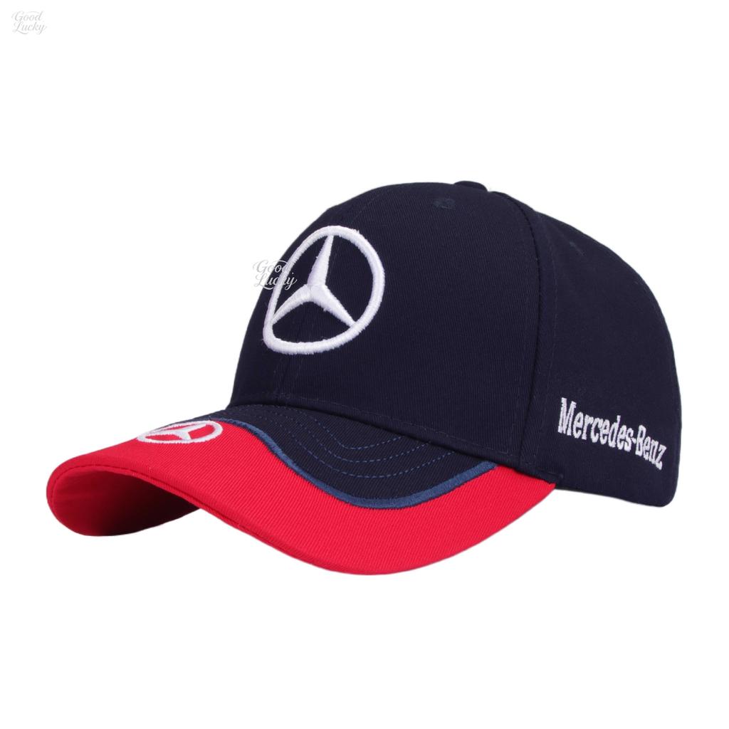 ZHM3 Fashion Outdoor Sport Running Adjustable Cap Car Baseball Cap Hat For Mercedes Benz C260 C200 C180 GLA/E/C Class E43 E260 E300