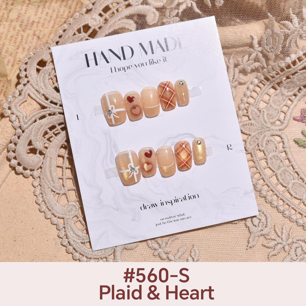 27Style Choice кошачий глаз накладные ногти короткие ручной работы накладные ногти с наклейками инструменты полное покрытие типсы с желеобразным клеем