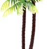 Mini Coconut Tree Plastic Green Water Plants Aquarium Fish Tank Plants