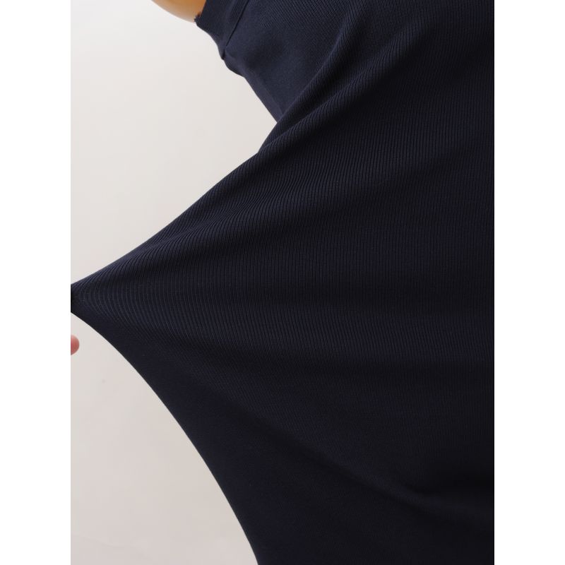 Fashion Style Sexy U Collar Sleeveless Knitting Dress Women's Sexy Lacing Halterneck Waist Slim Looking Bodycon Dress