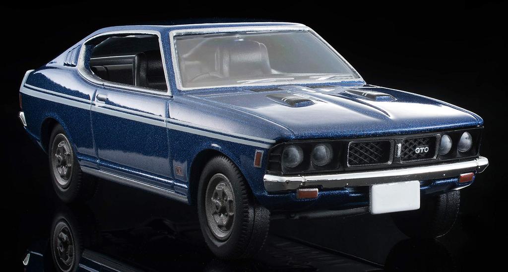 Масштабная модель Tomica Limited Vintage Neo Mitsubishi Galant GTO MR 1972 года, синяя, 1/64, LV-N204b