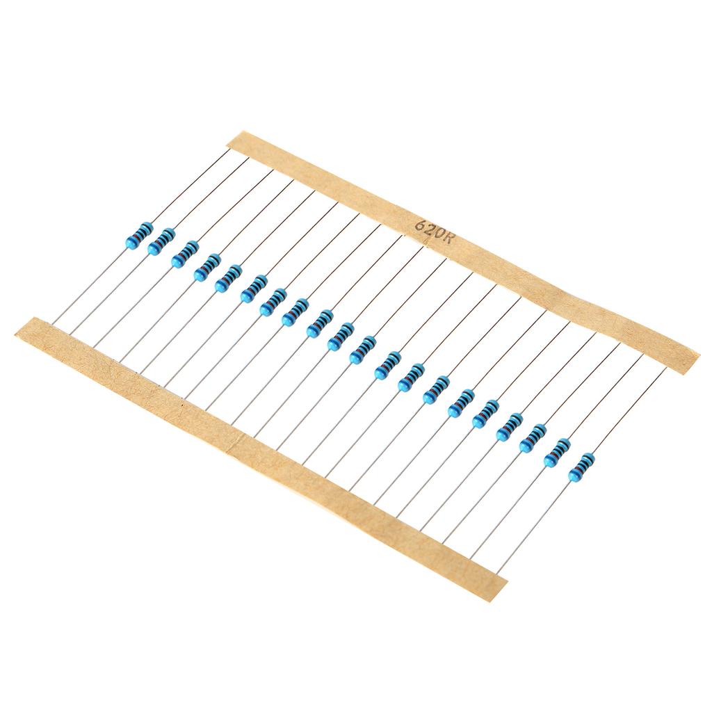 2600 Pcs High Accuracy Insulation Heatresisting Anticorrosion Assorted Resistors for DIY Projects