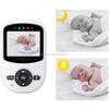 2,4 ГГц цифровая беспроводная система внутренней безопасности 2,4-дюймовый TFT ЖК-монитор для младенцев 2X зум видеокамера системы сигнализации для няни