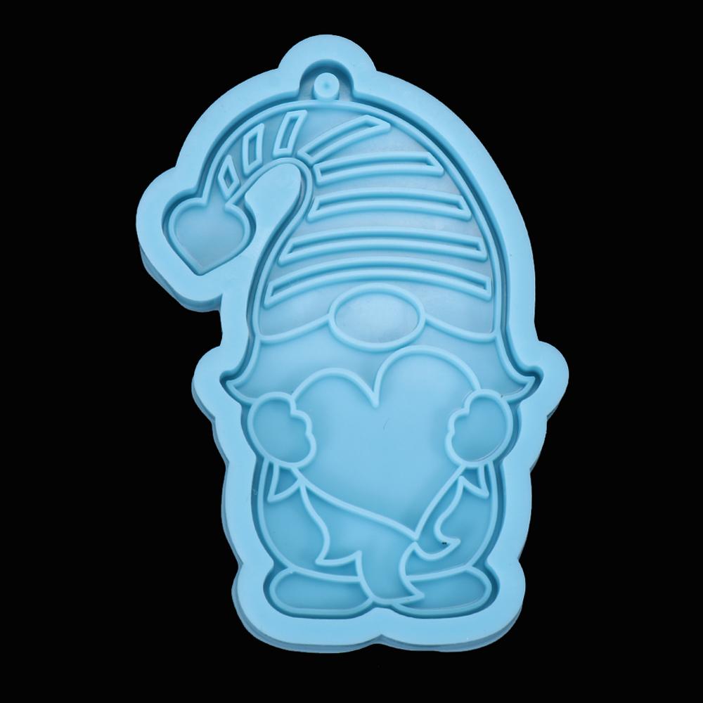 Силиконовые формы для конфет, шоколада, рождественские формы для ключей, формы для садовых эльфов, инструмент для изготовления ювелирных изделий