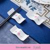 Фарфоровые подставки для палочек Jingdezhen с изображением цветущей персиковой ветки