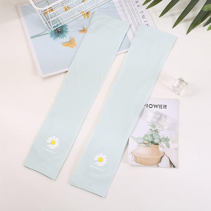 Солнцезащитный крем Daisy Ice Sleeve Женский Ins Дышащий УФ-защитный рукав Мужской Ice Silk Sun