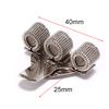 Triple Hole Metal Pen Holder With Pocket Clip Doctors Nurse Uniform Pen Holders