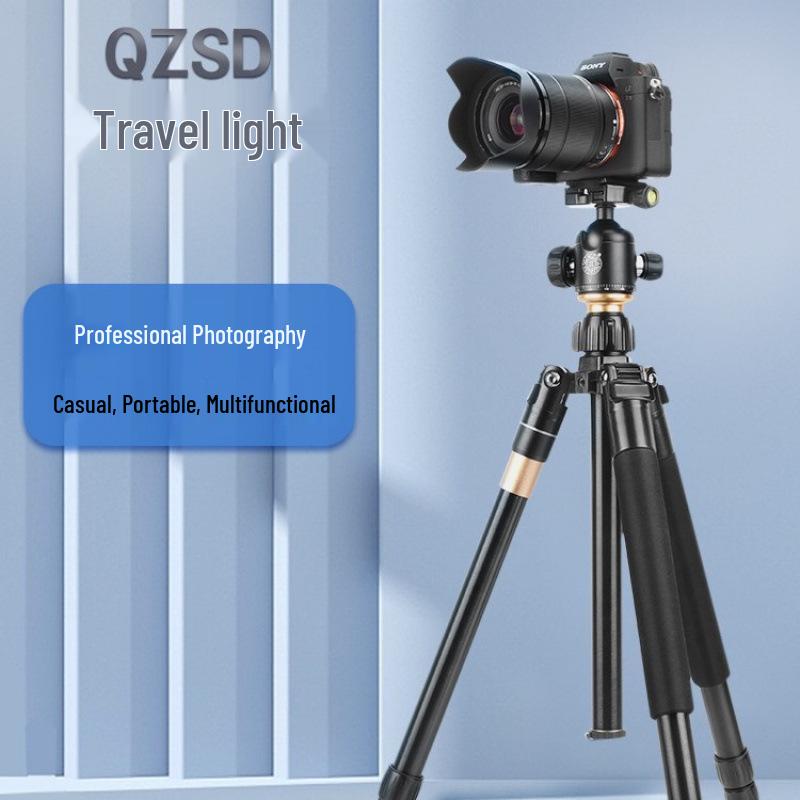 Портативный штатив для камеры Era Q330: Легкая поддержка для DSLR, беззеркальных камер и телефонов для фото- и видеосъемки на природе