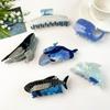 Marine Acetic Acid Imitation Grappling Clips Dolphin and Whale Hair Curls, Shark Hair Clips Hair Accessories