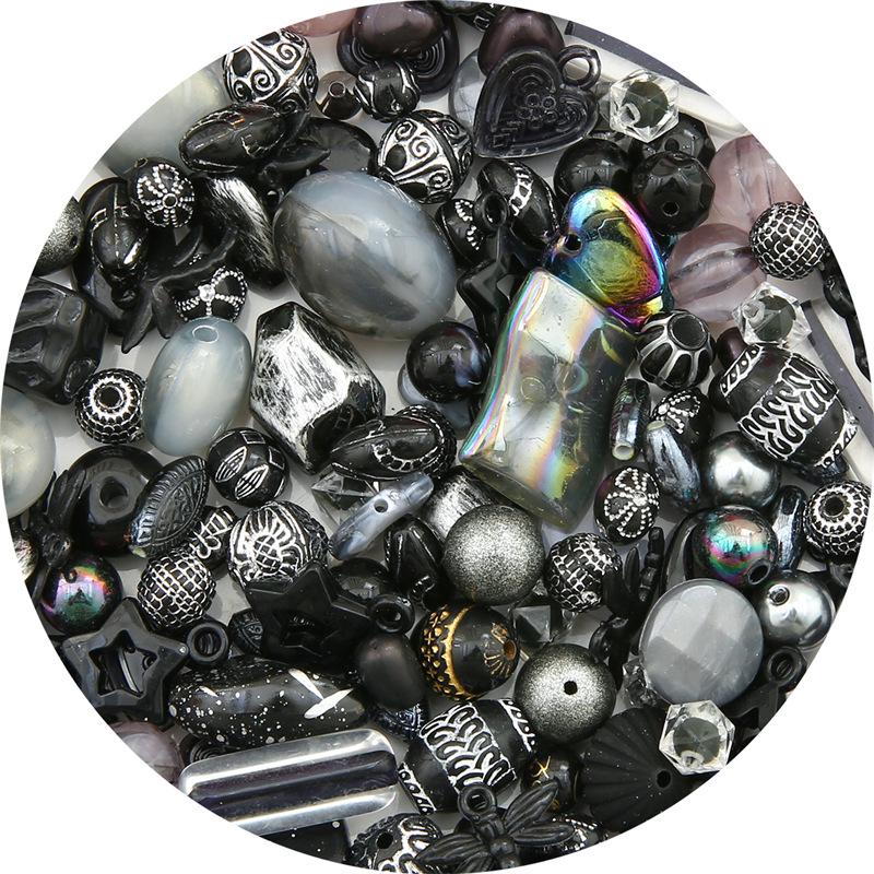 Baroque Style Acrylic Beads for DIY Bracelets and Accessories