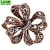 Rhinestone Vintage Bow Brooches For Women Fashion Retro Pattern Pin Large Jeans Accessories High Quality