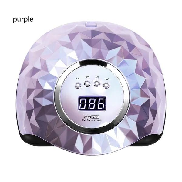 New Upgrade UV Nail Dryer Lamp with Automatic Sensor 57 UV LED Light for All Gels 248W 4 Timer Professional Manicure Pedicure Nail Epuipment
