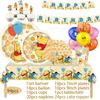 Winnie The Pooh Birthday Party Decoration Paper Cup Plates Napkins Table Cover Balloons Banner Serves 10 Guests Baby Shower