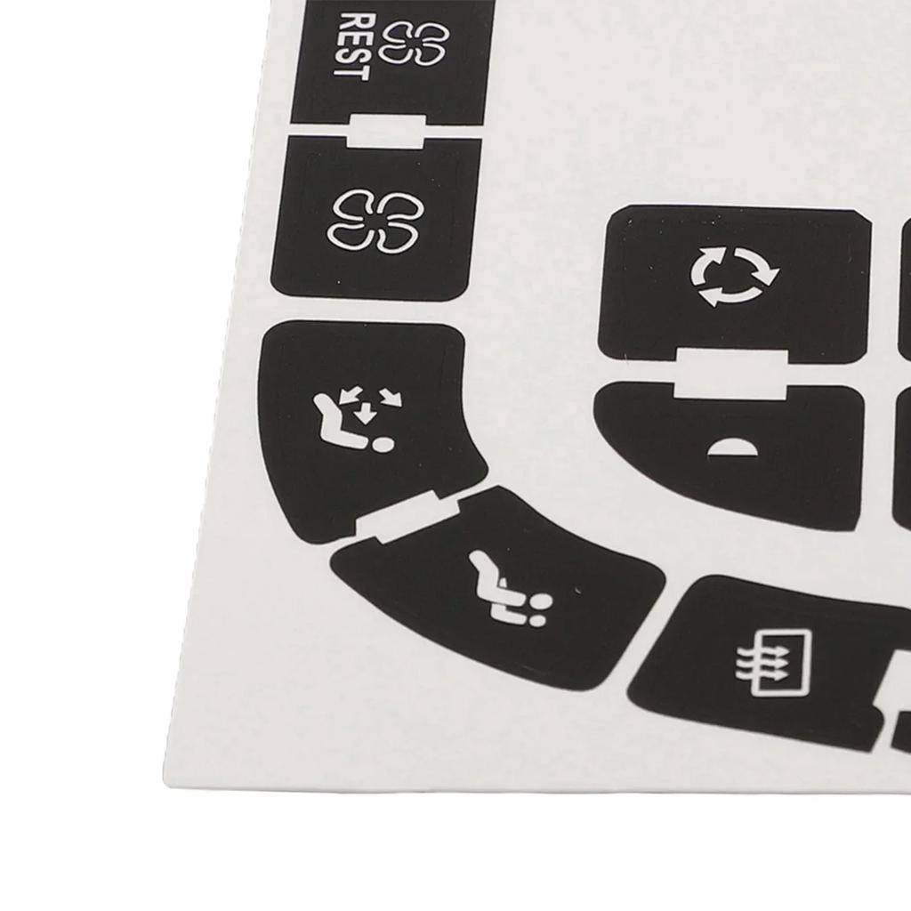 Набор наклеек для ремонта кнопок для C4, Grand, Picasso, наклейка на управление кондиционером, внутренние наклейки на кнопки автомобиля, отделка из винила