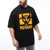 GYM Summer Warcraft Fitness Short Sleeve Men Cotton Large Version Loose Sports Casual Tshirt American Training Five Sleeve