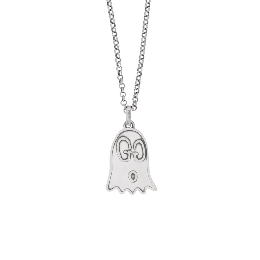 GUCCI 925 Sterling Silver Necklaces Unisex Silver 455276-J8400-0701