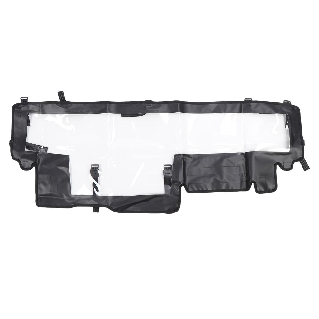 UTV Soft Rear Windshield Excellent Visibility Anti Dust PVC UTV Rear Windscreen Replacement for Maverick X3