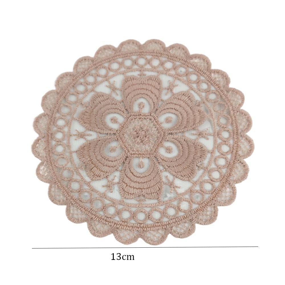 Кухонные принадлежности Изоляция Обеденный коврик Салфетка Чехол для стола Кружево Вышитая подставка под стакан