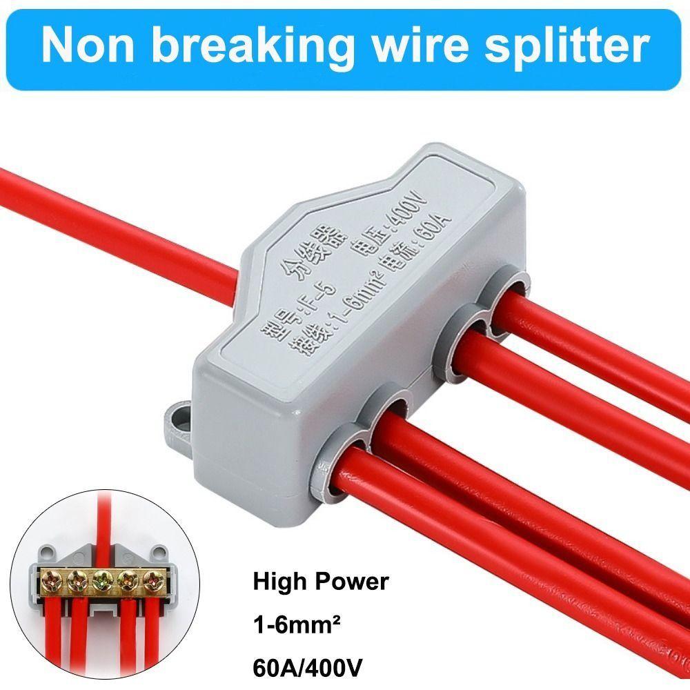 High Power Quick Terminal Block Conductor Brass Fast Connector Terminal Blocks