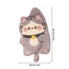 Water Absorption Kitchen Towel Cleaning Rag Cartoon Cat Small Bathing Towel  Kitchen