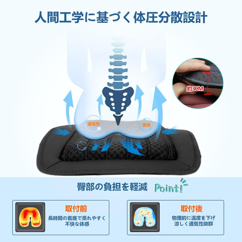 JuYuna Prius Prius Car Seat Cushion, PRIUS30 Xw30, Zvw30, Zvw35 ~ Current 60 Series,