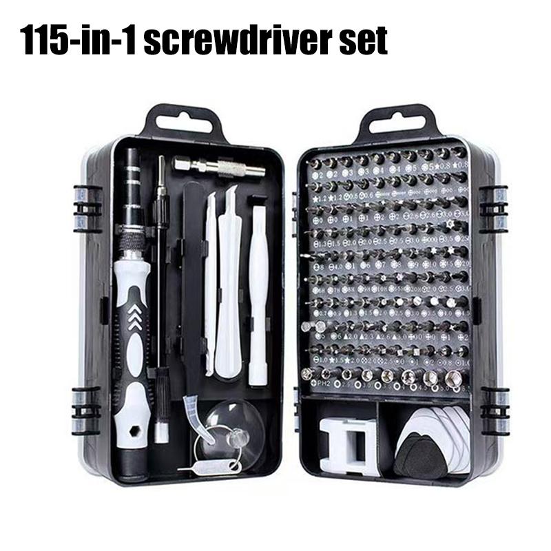 115 In One Hardware Tool Multifunctional Combination Clock Disassembly Precision Maintenance Screwdriver Set