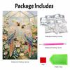 Parrot pearl painting handmade DIY 5D creative ornaments living room home decoration painting art gift