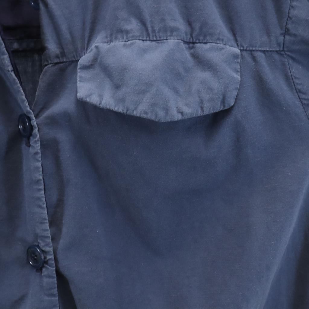 MM6 Maison Martin Margiela Made In Italy Long Sleeve Deformed Long Shirt Women Used