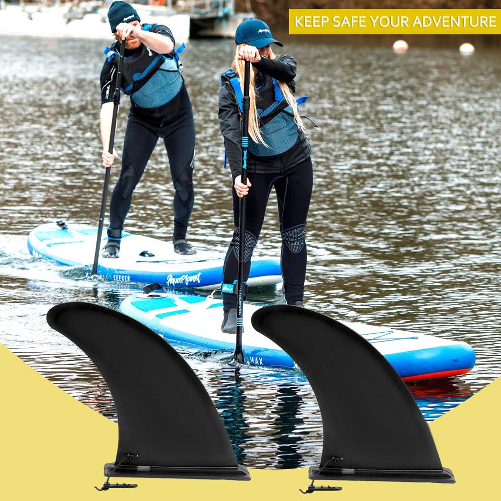 Surfboard Sup Fin Black Removable Universal Sup Fin Plastic Paddle Board Fin Sup