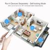4-канальный RF-смарт-переключатель 12В 24В 220В AC DC WIFI Tuya Пульт дистанционного управления 433 Переключатель света 10А Реле Самоблокировка Блокировка Мгновенное включение