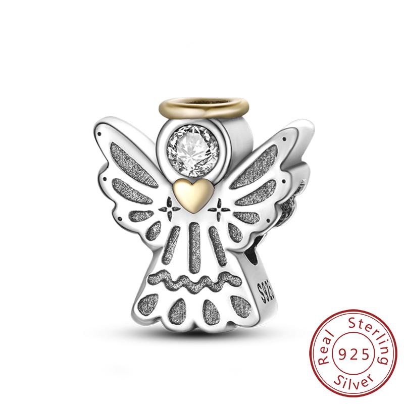 Медные Шармы Бусины Глаз Дьявола Крест Ангел Шармы Подходят для Оригинальных Браслетов-Шармов Подвески Изысканное Изготовление Ювелирных Изделий Своими Руками Для Женщин