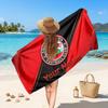 Southampton FC Custom Beach Towel, Personalized Name Text Print, Football Logo Soft Quick‑Dry Towel Holiday Gift