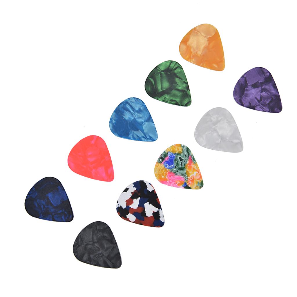 10 шт. медиаторы Boost Bass портативный красочный ретро космический звездный узор неба медиатор для баса