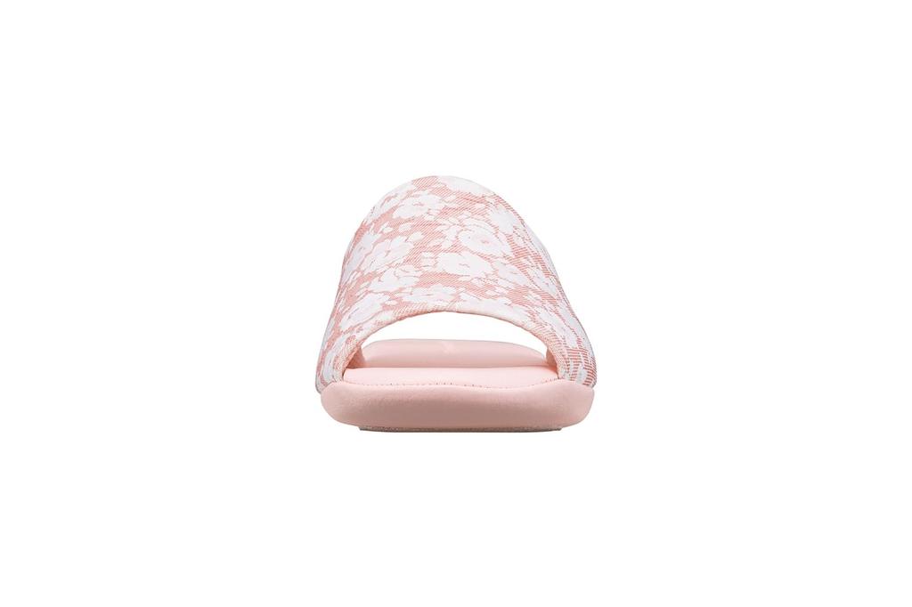 Туфли женские Pansy 9418 жаккардовые цветочные для дома, размер L, розовые,