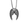 Stainless Steel Choker Korean Style Necklace Men Clavicle Chain Angel Wing Necklace Fashion Jewelry