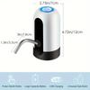 1pc Electric Kettle Pump USB Charging Automatic Drinking Water Pump Portable Camping Water Dispenser