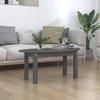 VidaXL Coffee Table Grey 80x40x35 Cm Solid Pine Wood 822349