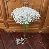 10 шт. искусственных цветов Baby Breath Flower искусственная гипсофила для свадебной вечеринки украшение дома цветочные букеты DIY аксессуары