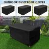 Heavy-duty Deck Box Cover Waterproof Rectangular Patio Courtyard Portable Outdoor Storage Box Dust Cover Protecto
