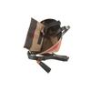 Burberry Classic Check Adjustable Shoulder Strap Canvas And Hemp Bucket Bag Women Shoulder Bag Brown 39972841