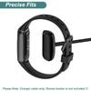 Kissmart Charger for Fitbit Luxe/Charge 6/Charge 5, Replacement Charging Cable Cord for Fitbit Charge 6/Charge 5/Luxe [3.3ft/1m]