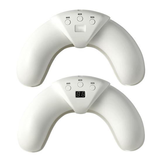 Светильник для чистки ногтей, маникюрная лампа типа C, портативная УФ-лампа для лечения грибка ногтей на ногах, инструменты для чистки ногтей